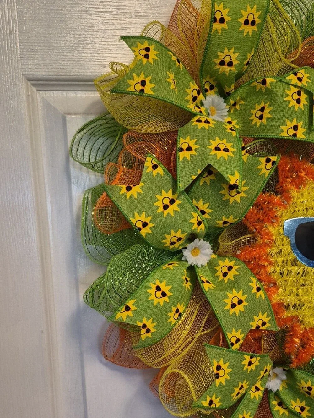 Wreath, Door Decoration, Bright & Happy Sunshine